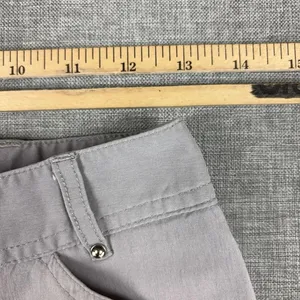 Jamie Sadock Shorts Womens 8 Gray Golf Bermuda Cargo Zip Pockets 9 Inseam thumbnail 4