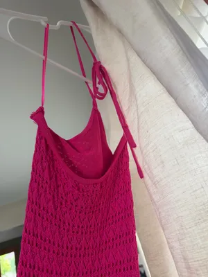 Edit by Nine maxi knit dress Pink Size M thumbnail 2