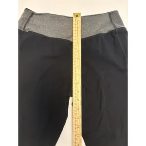 Nike Dri-Fit Womens Medium Black Gray Colorblock Leggings Running Athletic thumbnail 9