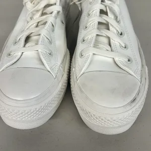 Converse sz8.5 all white CT ox lift platform sneaker 564429c solid shoe thumbnail 8