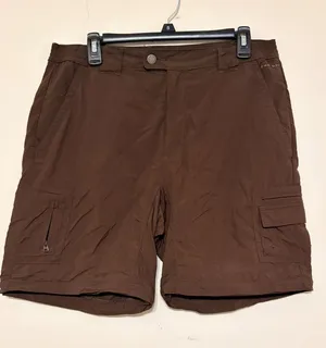 Women's Brown Columbia Titanium 8" Hiking Bermuda Shorts Size Medium thumbnail 1