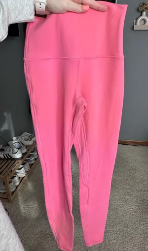 Lululemon Pink Align Leggings  thumbnail 1