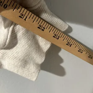 Aritzia Tna Cozy Fleece Perfect Cropped 1/4 Zip Fleece Top Sz XL Color is Cream thumbnail 9