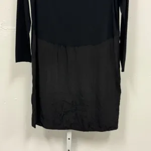 COS Mixed Media Cupro Viscose Long Sleeve Shift Dress‎ Women's Small thumbnail 5