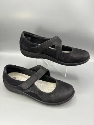 Cloudsteppers by Clarks Sillian Bella Shoes Womens 9.5M Black Walking 61021613 thumbnail 2