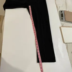 Aerie Offline The Hugger Legging High Rise Black Flare Yoga Pants Size L thumbnail 8