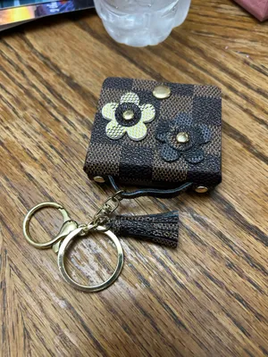 Mini purse keychain Black Size undefined thumbnail 2