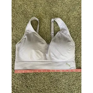 Puma Lavender Seamless Convertible Sports Bra Size L Adjustable Straps thumbnail 4