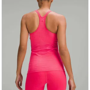 Lululemon Ebb to Street Ribbed Racerback Tank Top Lip Gloss Pink 6 thumbnail 2