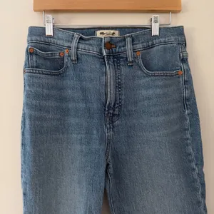 Madewell The Perfect Vintage Jean High Rise Raw Hem Blue Women 28 thumbnail 3