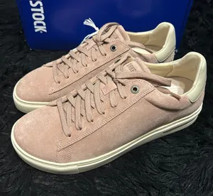 BIRKENSTOCK Bend low pink leather lace up shoes sneakers women’s eur 38 new thumbnail 1
