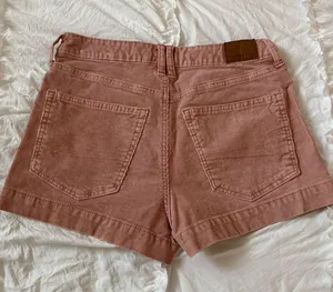 American Eagle Super Stretch Corduroy Pink Shorts thumbnail 2