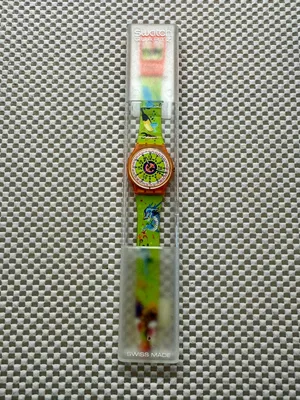 Swatch Watch Sea Traffic GO101 Vintage 1994 thumbnail 3