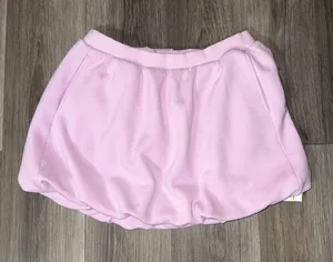 Aerie Offline Cloud Fleece Bubble Hem Skirt Lilac Size Large NWT thumbnail 1