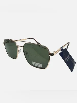 NWT TOMMY HILFIGER MM OM687 Gold/Green Mens Sunglasses thumbnail 5