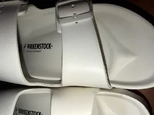 Birkenstock White L 10 M 8 Two-Strap EVA Sandals thumbnail 10