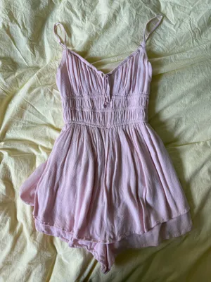 Hollister Pink Romper XS thumbnail 1