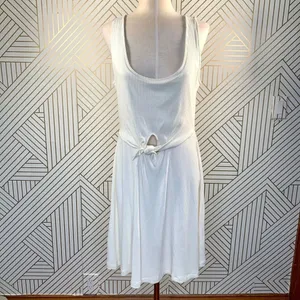 L*Space Topanga Dress in‎ Cream Ribbed Cutout thumbnail 3