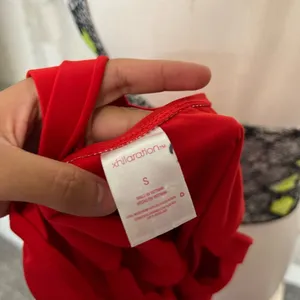 Xhilaration Red swimsuit thumbnail 4
