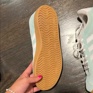 Adidas Pastel Green Trainers with White Accents thumbnail 5