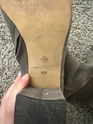 Splendid Suede Taupe knee high boots  thumbnail 4