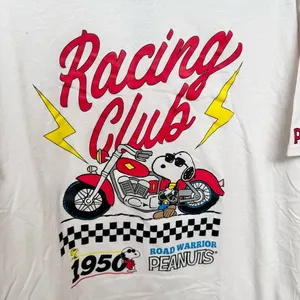 Peanuts SNOOPY “Joe Cool” White Racing Club Juniors Sizing T-Shirt 3XL thumbnail 3