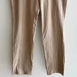 Banana Republic Sloan Trousers, Dress Pants, Tan/Khaki, Size 8 thumbnail 3