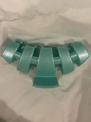 Teleties Turquoise Shimmer Hair Claw Clip thumbnail 2