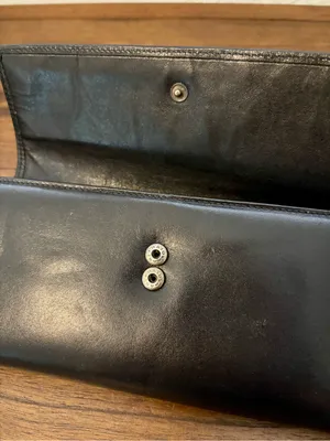 Vintage Leather Clutch Wallet with Insert thumbnail 7