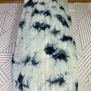 Zara The Batik Tie‎ Dye Midi Slip Skirt in Green Blue Size US XS thumbnail 4