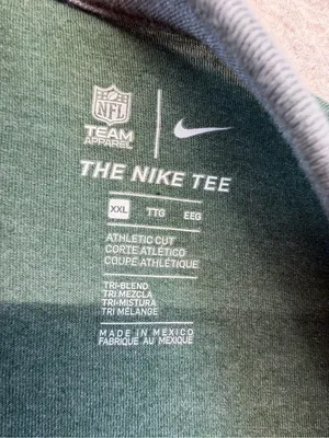 Green Bay Packers Nike Women’s 3/4 Sleeve Raglan Shirt XXL NWT thumbnail 6