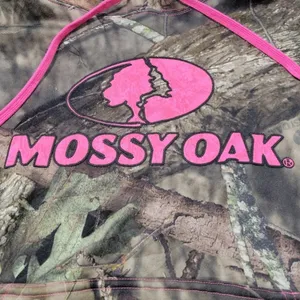 Sweatshirt Size Small SM Mossy Oak Break Up Country Hoodie Camouflage Women's thumbnail 3