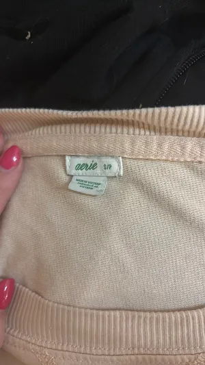 Aerie Lightweight Sweatshirt Crewneck thumbnail 3