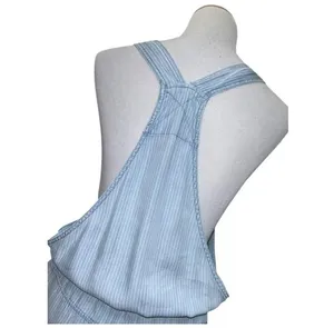 Lovestitch pinstripe short overalls L thumbnail 9