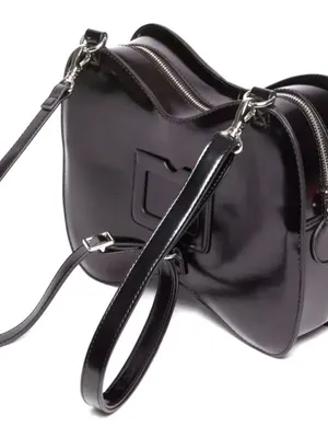 Dr. Martens NWT Vegan Bow Bag Black Goth Punk Y2K Backpack Crossbody Grunge thumbnail 15