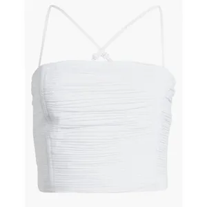 Madewell Wendy Poplin Crop Top in White. Size 4. NWOT thumbnail 5