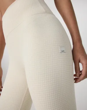 Vuori Houndstooth Legging Natural Micro Houndstooth  thumbnail 3
