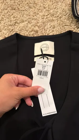 Buckle Top Black thumbnail 3