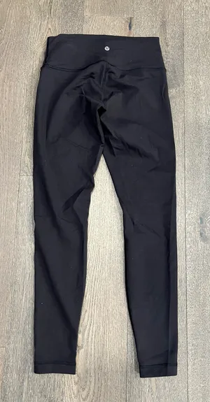 Lululemon black leggings size 8 thumbnail 2