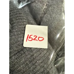 Nike Women's Gray V-Neck Long Sleeve Sweater Size‎ L Cotton Wool Blend thumbnail 8