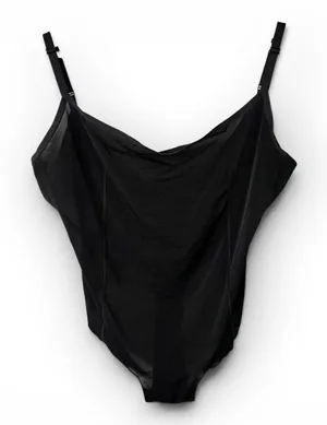 Skims Seamless Sculpt Thong Bodysuit Womens 2X 18-20 Black Shaping Body Shaper thumbnail 1