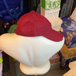 Burgundy Distrussed cap Red thumbnail 4