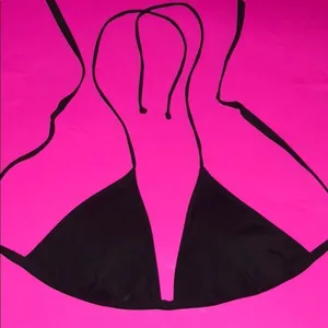 VS PINK Bikini Top Black thumbnail 1