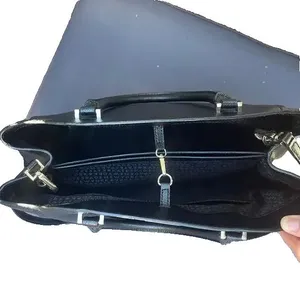 Kate Spade 3 in 1 Large Tote - Crossbody Black Leather thumbnail 2