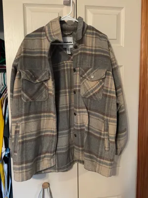 RSQ Flannel Shacket Tilly’s thumbnail 1