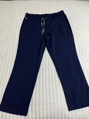 Figs Men's Navy Elastic Drawstring Joggers thumbnail 1