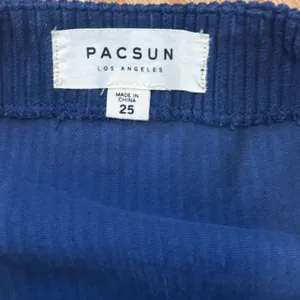 Pacsun Womens Blue Corduroy Button-Up Mini Skirt Size 25 thumbnail 4