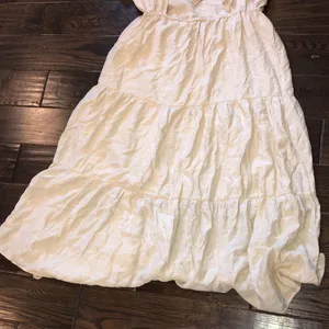 Forever 21 ivory color maxi dress size XLarge boho thumbnail 7