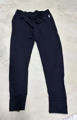 Free people movement FP Black Jogger Sweatpants with Drawstring medium thumbnail 1