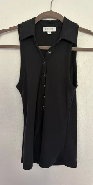 Evereve Button-Up Tank Top thumbnail 1